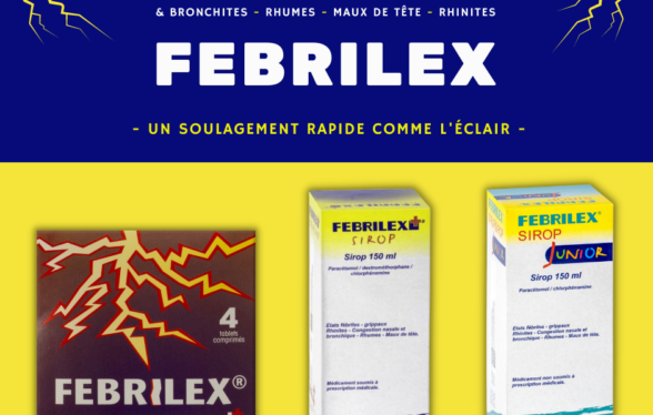 Febrilex est un traitement anti-grippal contre les états fébriles et rhinites