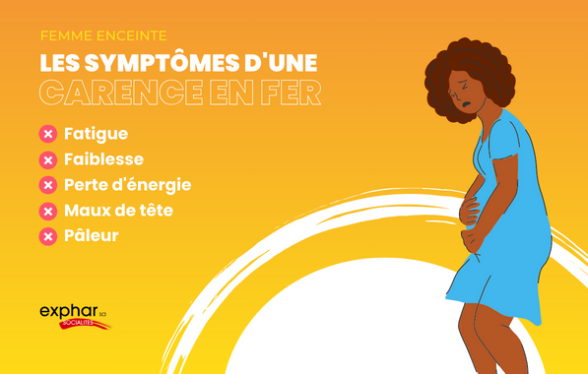 Fercefol pour lutter contre la carence en fer chez les femmes enceinte