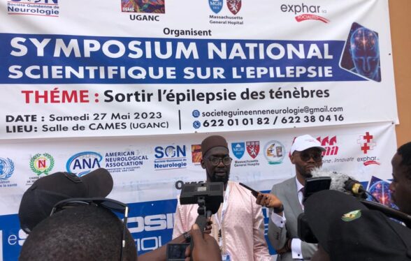 1er symposium sur l’épilepsie en Guinée