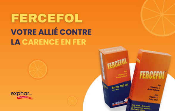 FERCEFOL : solution contre la carence en fer - Exphar Mali