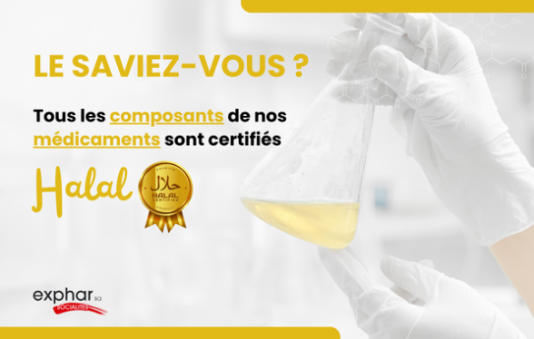 Médicaments certifiés Halal - exphar